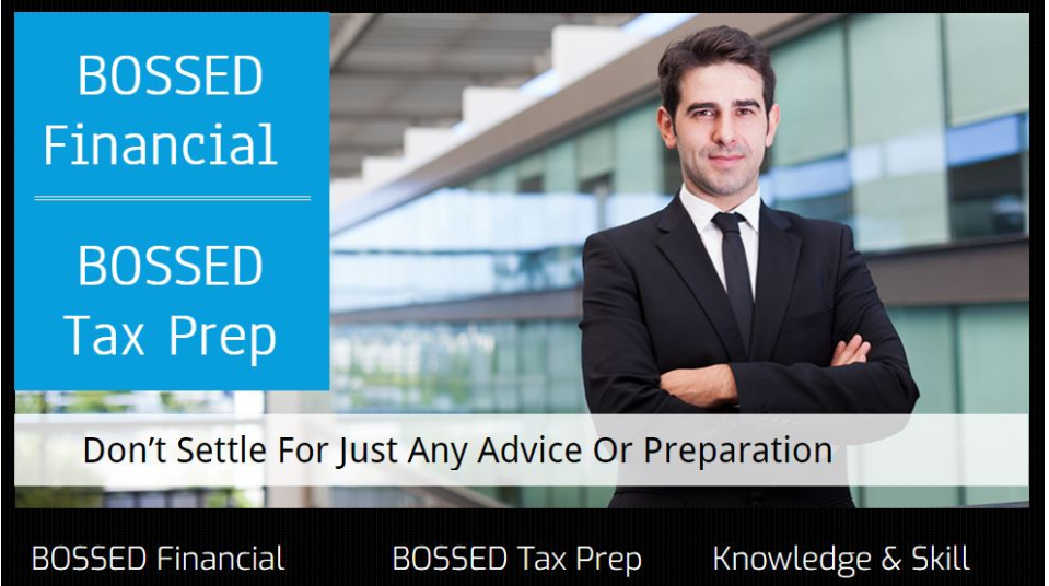 BOSSED Financial and BOSSED Tax Prep online store